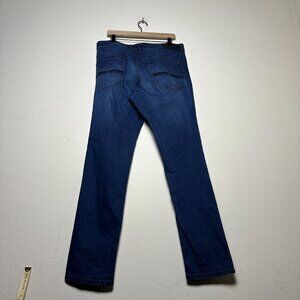 Buffalo David Bitton Axel Slim Straight Straight Denim Jean Pant Men 36x34 Blue